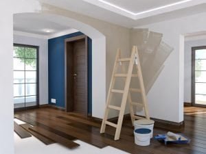 Sell house as-is - no paintoing or floor replacements