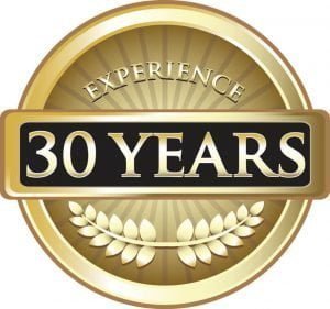 30 years of experience