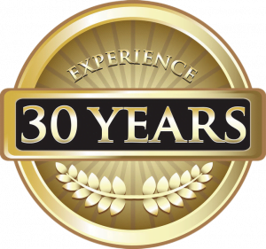 badge for 30 years of buying homes for cash experience