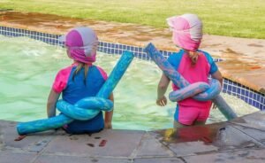 Kids in Swimming Pool